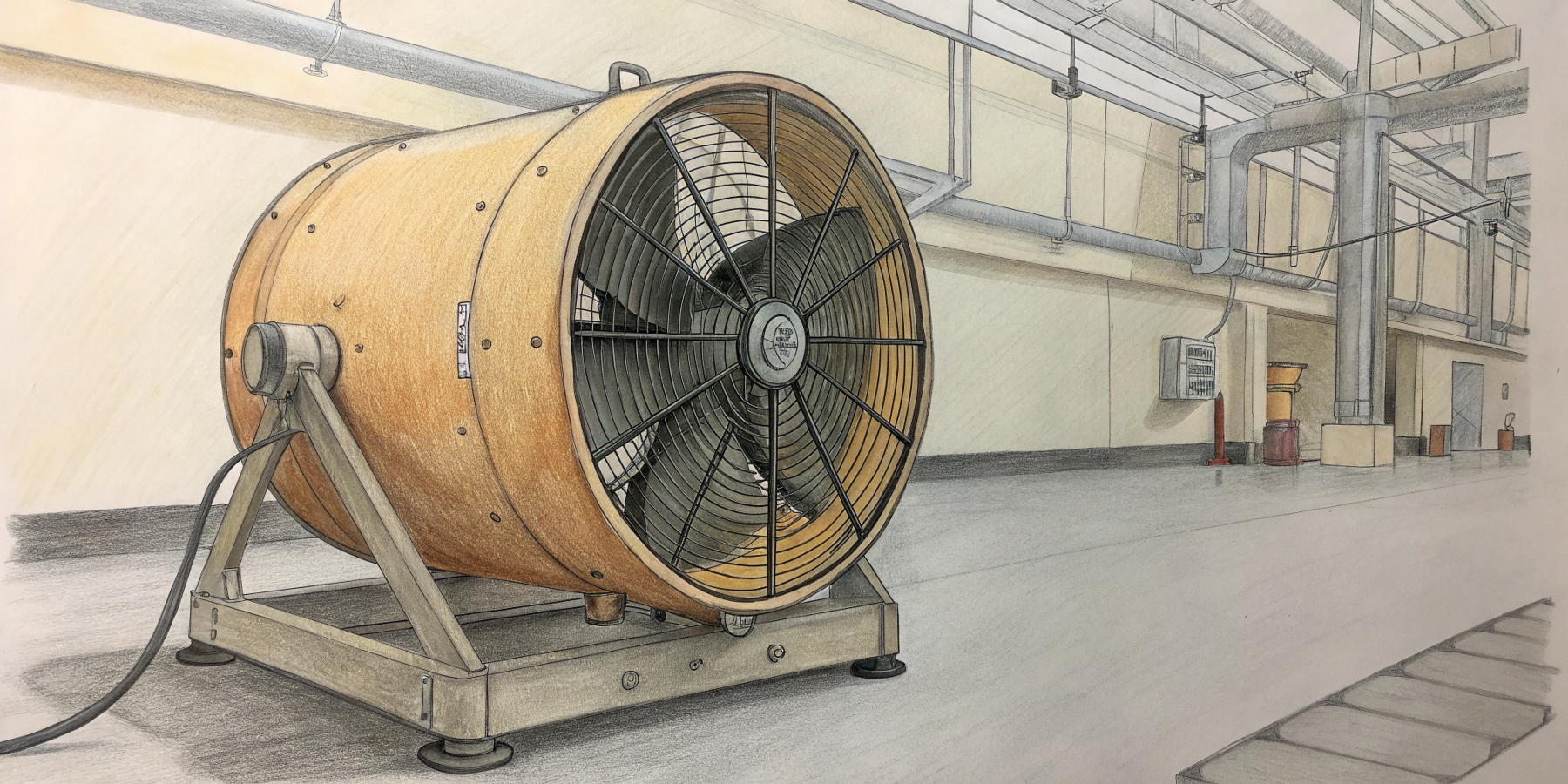 Что такое промышленные тепловентиляторы