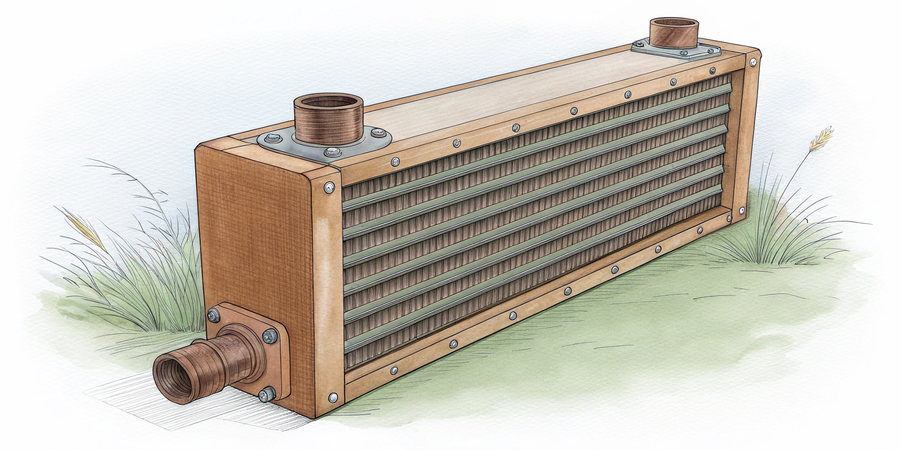 Где используются канальные теплообменники