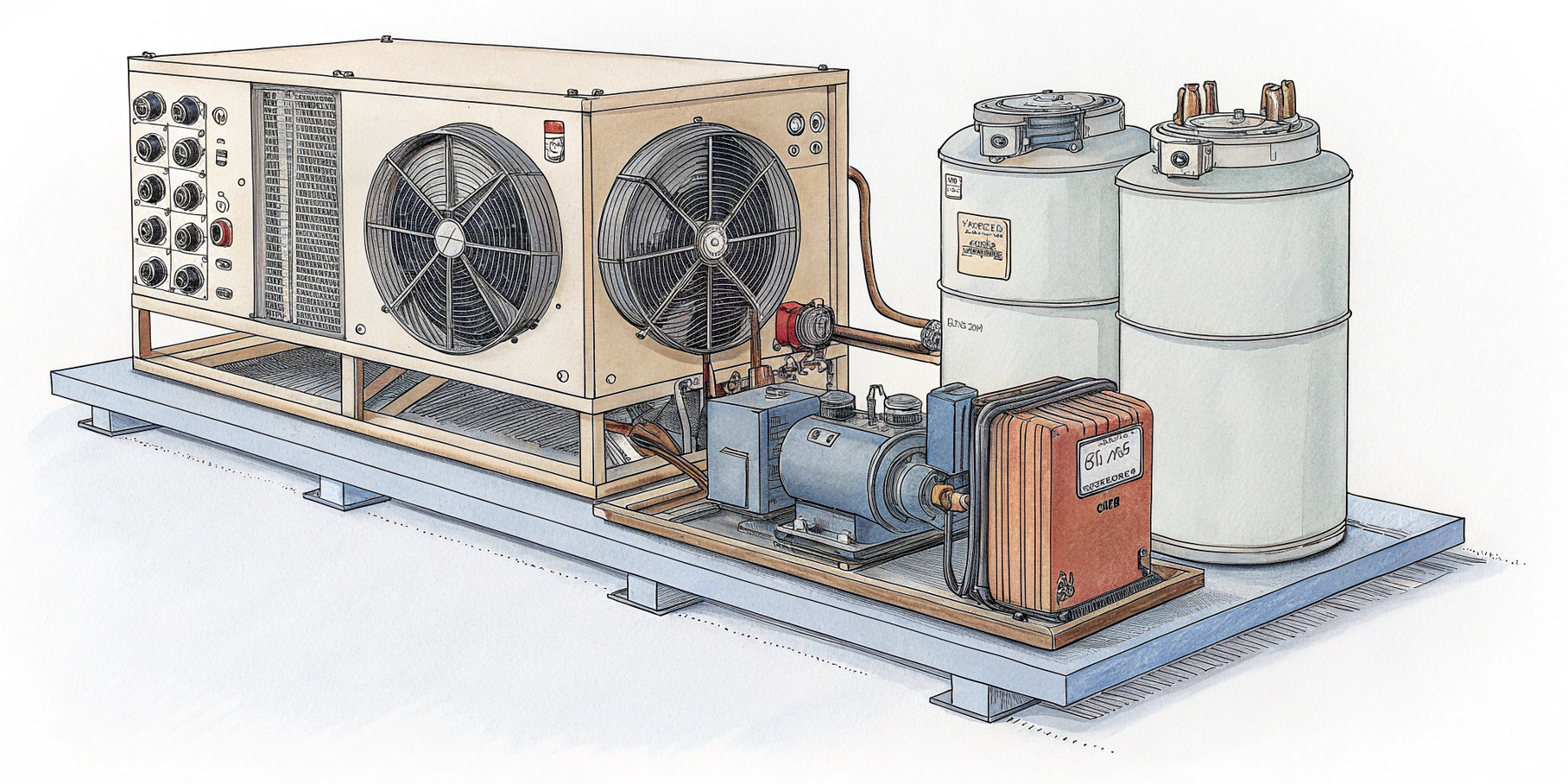 Испаритель: создание холода внутри камеры