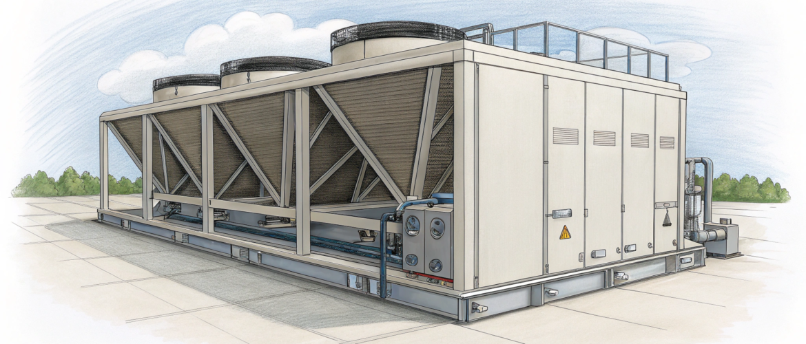 Используют ли чиллеры с воздушным охлаждением воду?