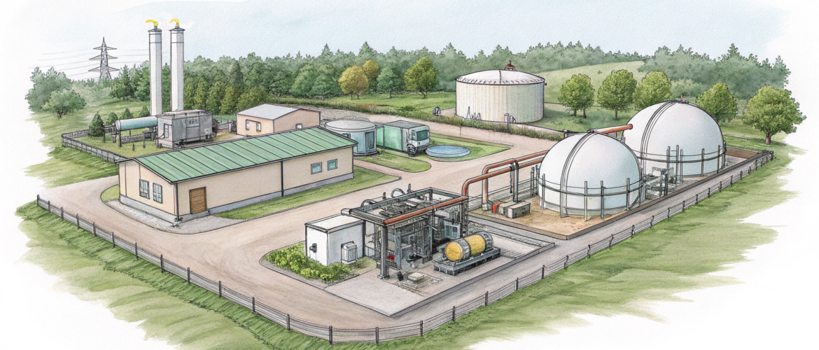 З яких джерел одержують біогаз