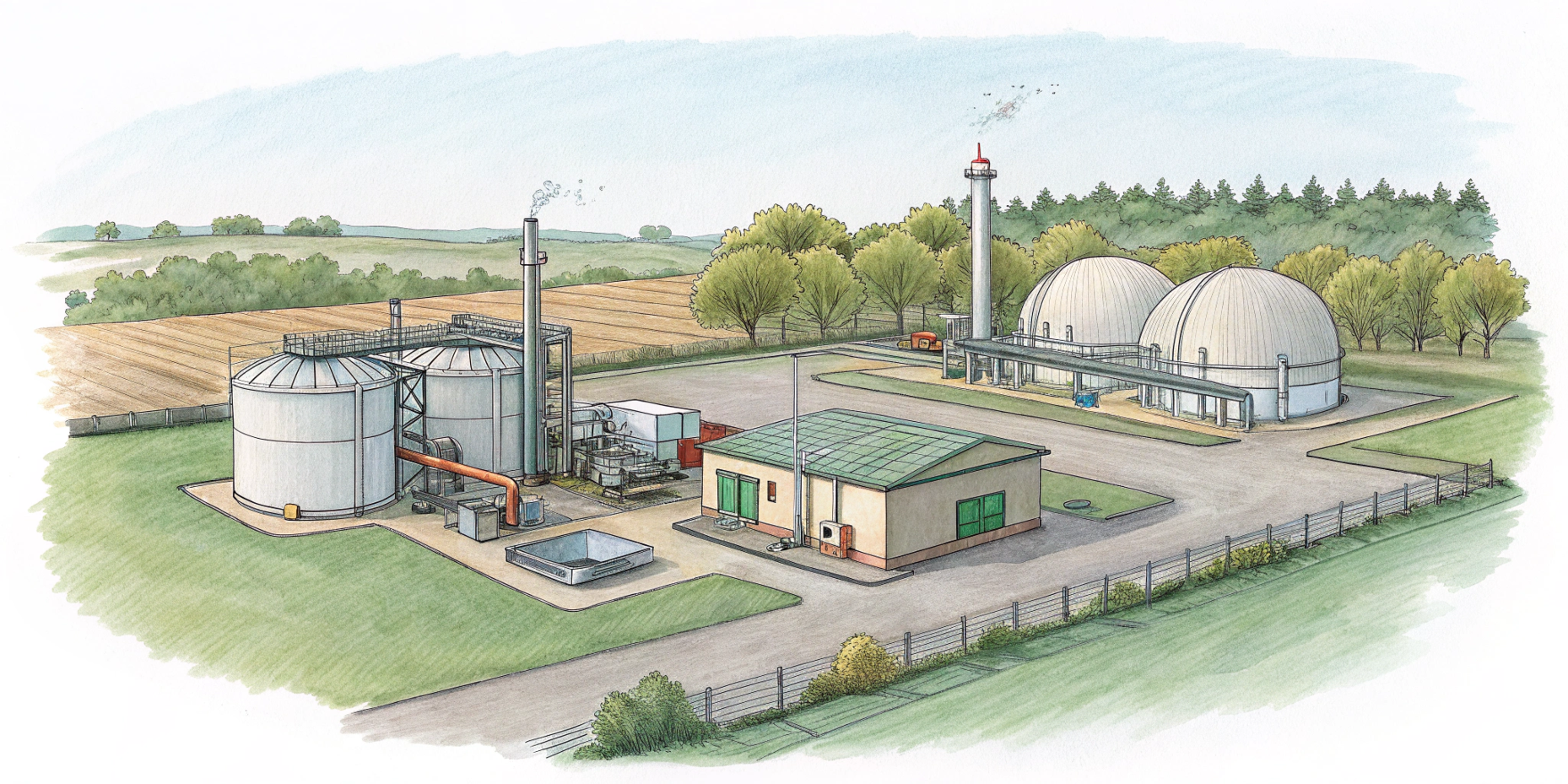 Как получают биогаз: принципы анаэробного разложения