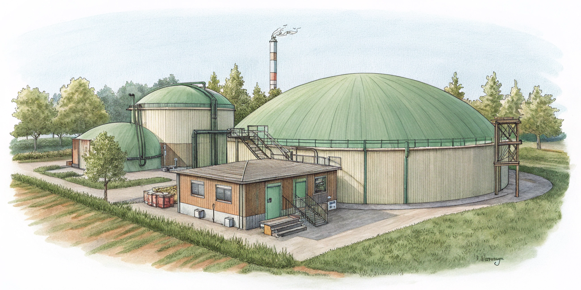 Как получить биогаз из навоза