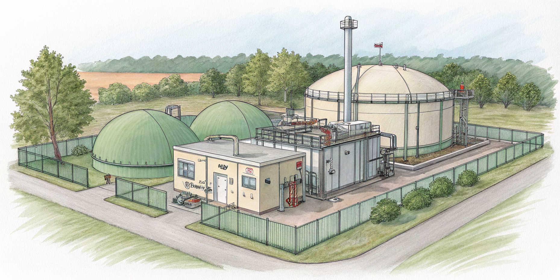 Как сделать биогаз из навоза