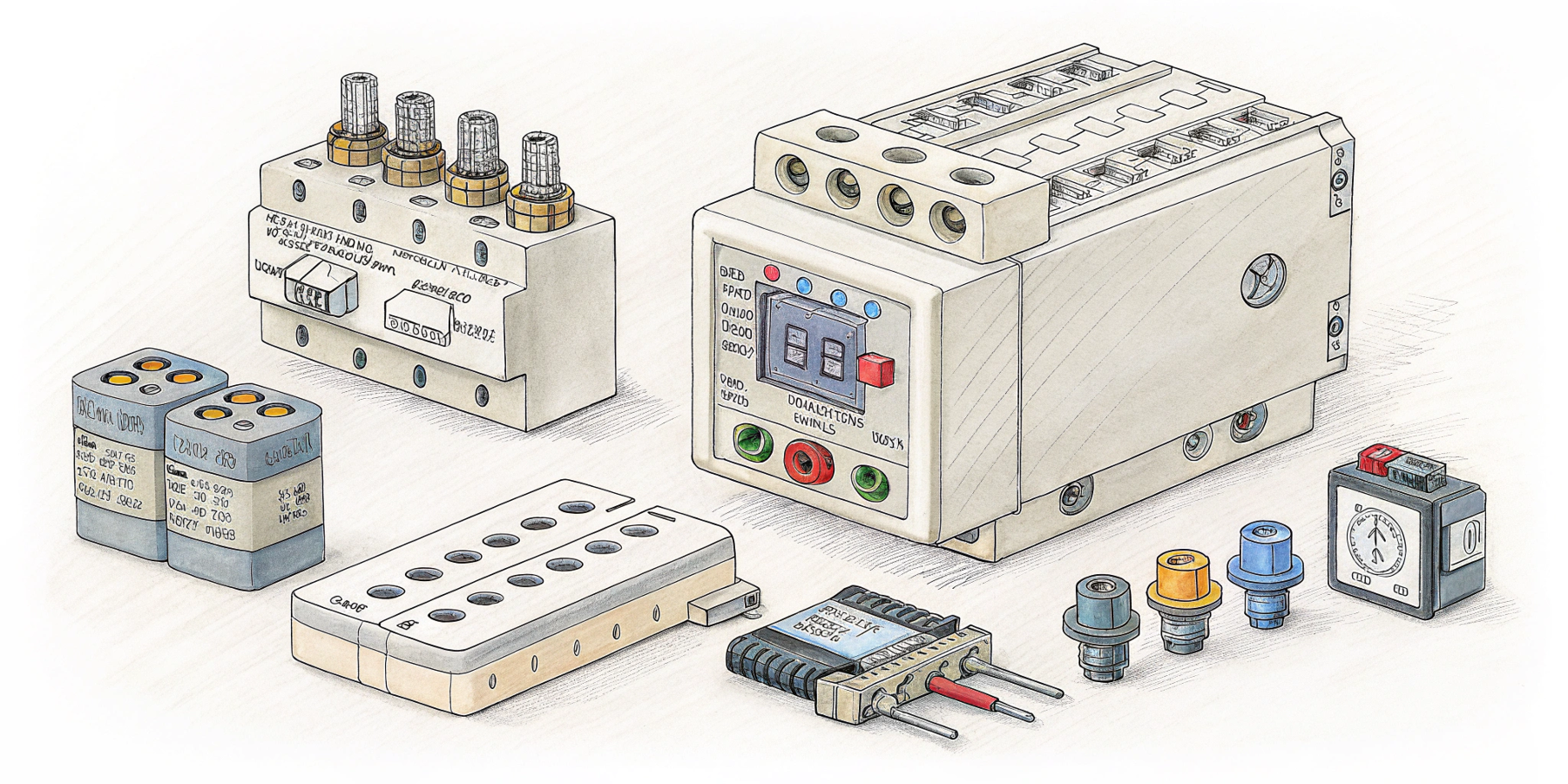 Какие устройства входят в холодильную автоматику