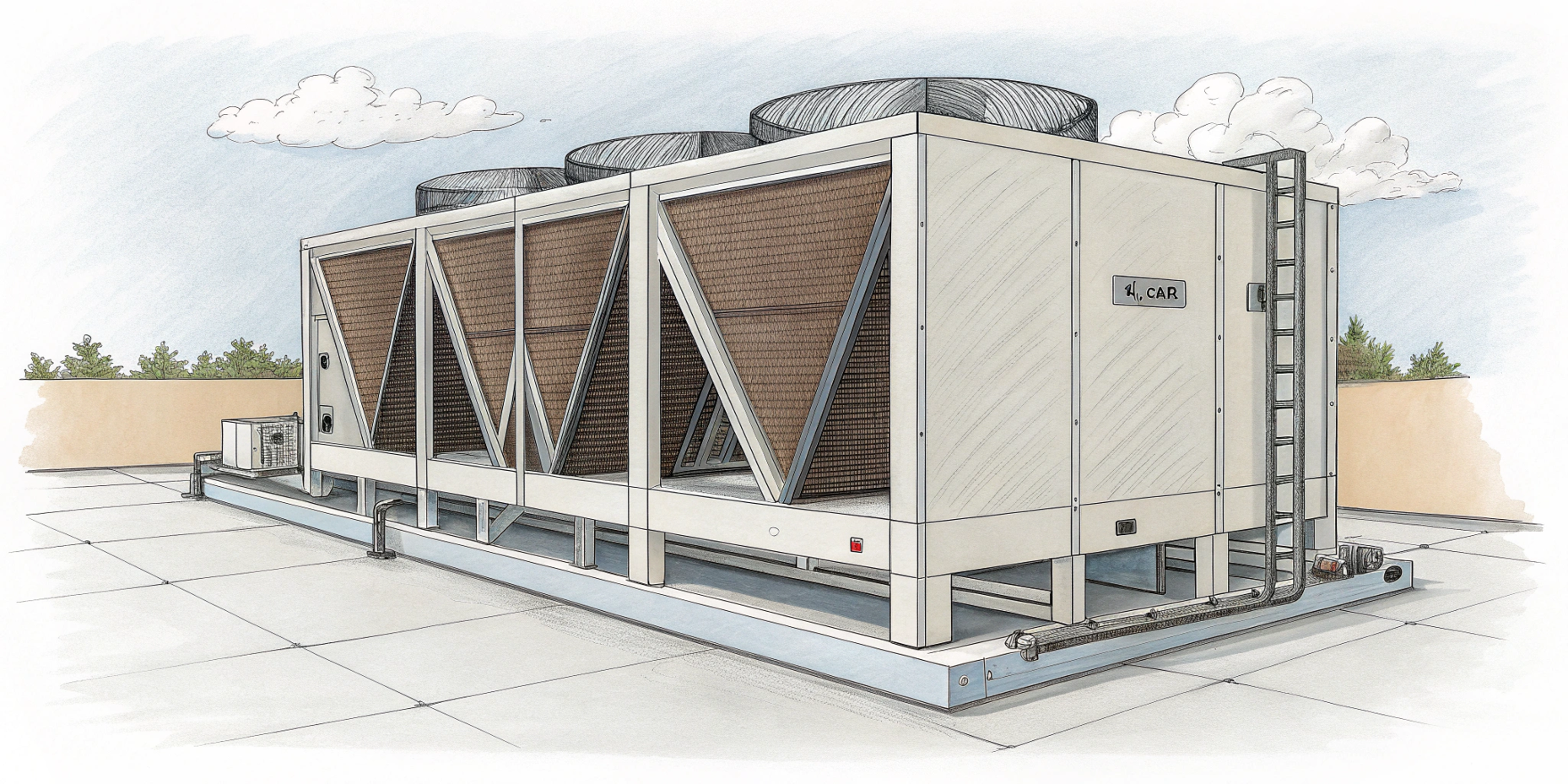 Какой чиллер лучше – с водяным или воздушным охлаждением