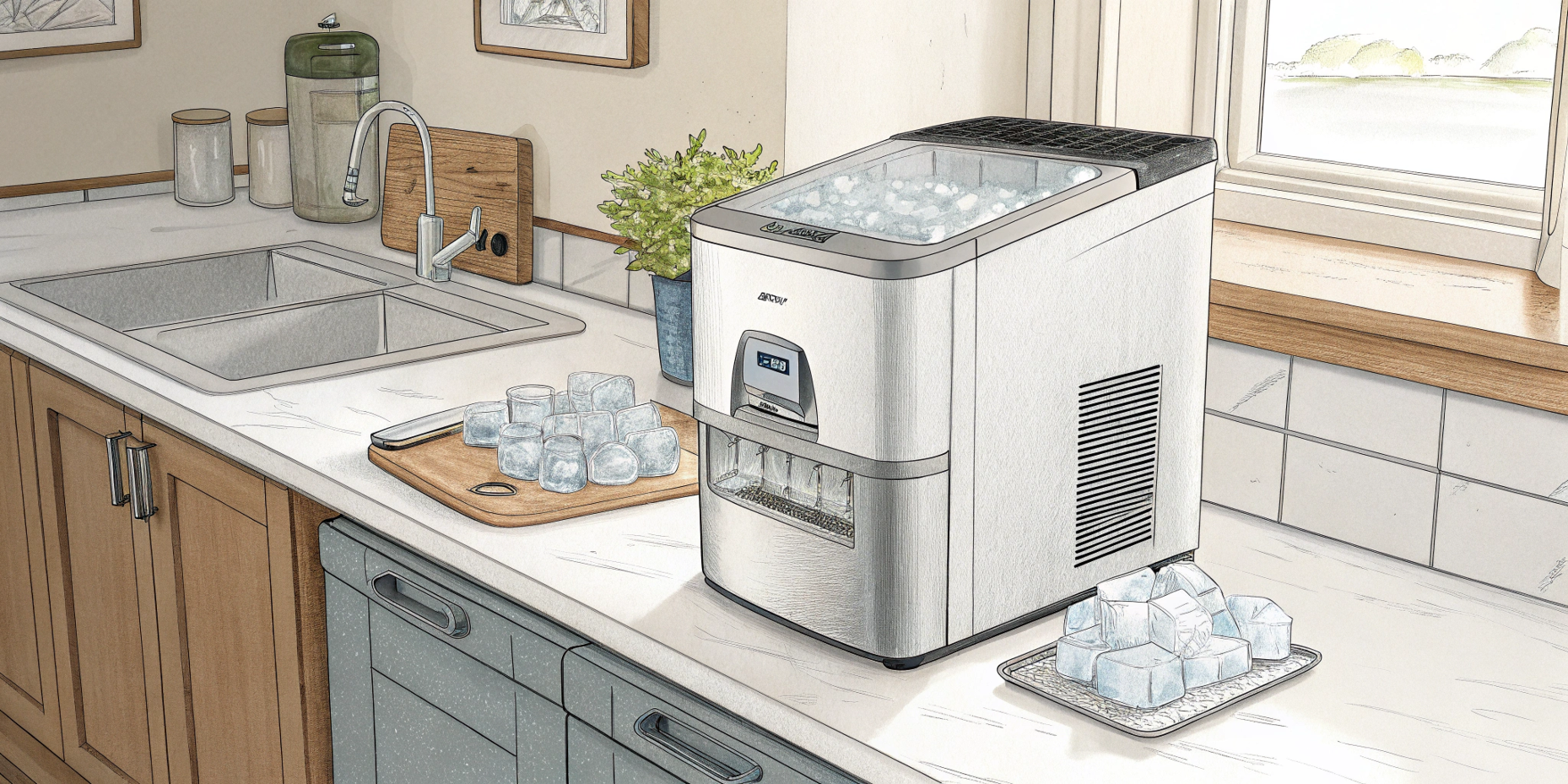 Який лід тане швидше: колотий чи кубиковий?