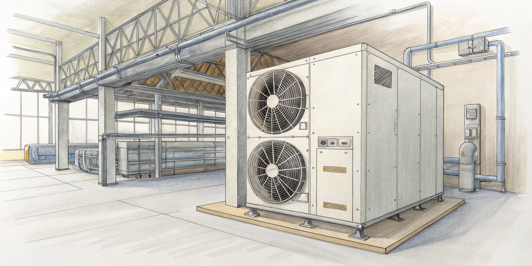 Кондиционирование промышленных зданий