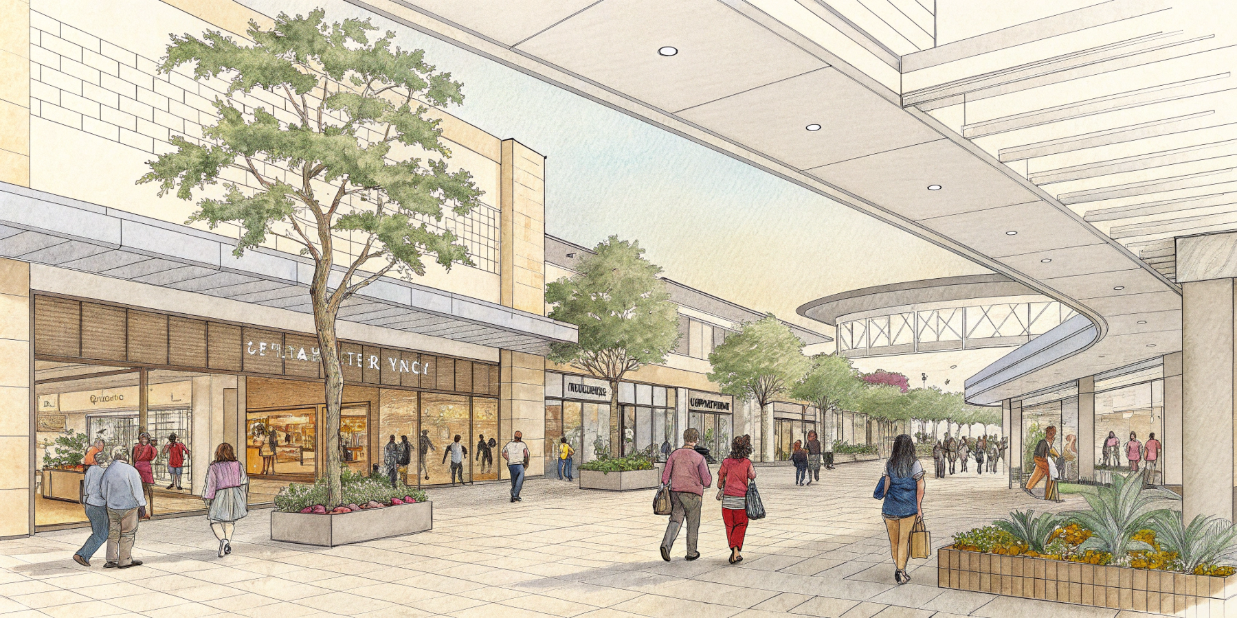 Кондиционирование торговых центров