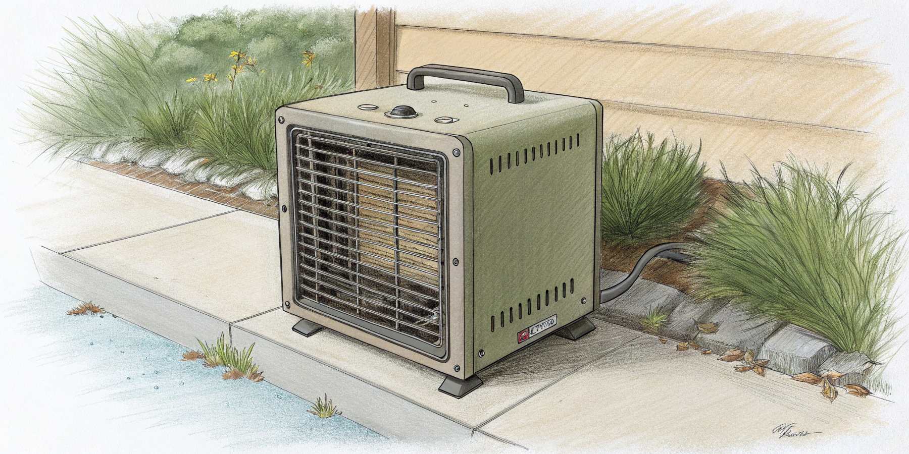 Мобильность и установка промышленных тепловентиляторов