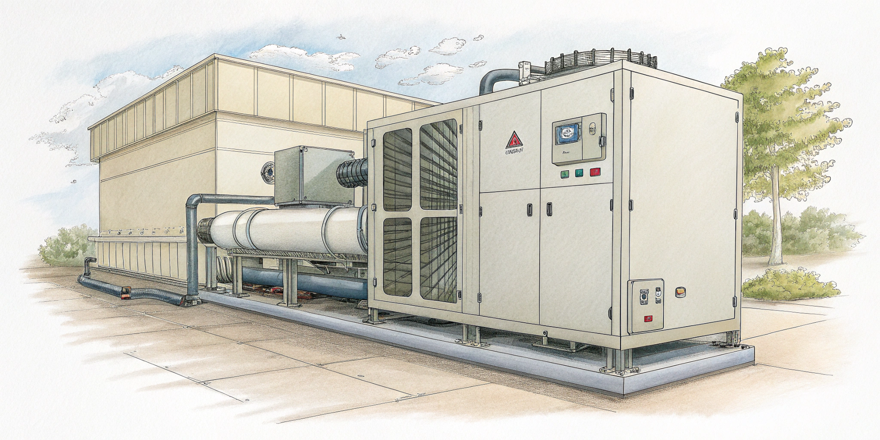 Можно ли интегрировать чиллер в систему автоматизации здания (BMS)