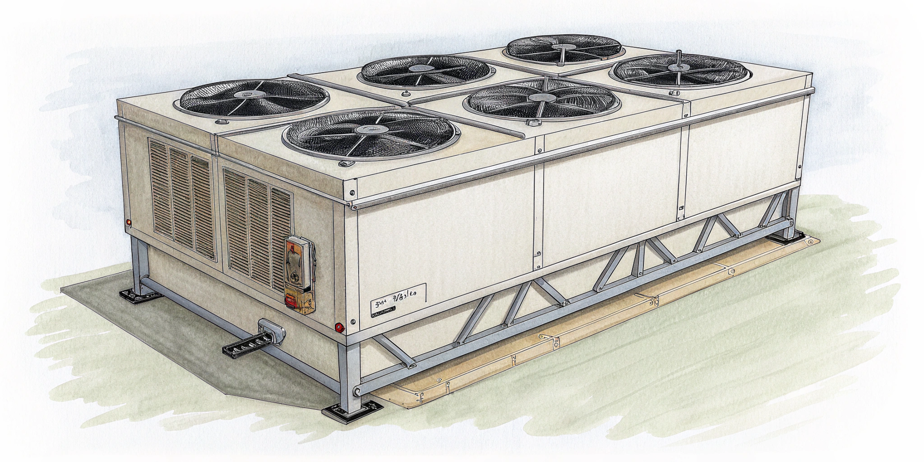 Основные различия между сухим охладителем и конденсатором