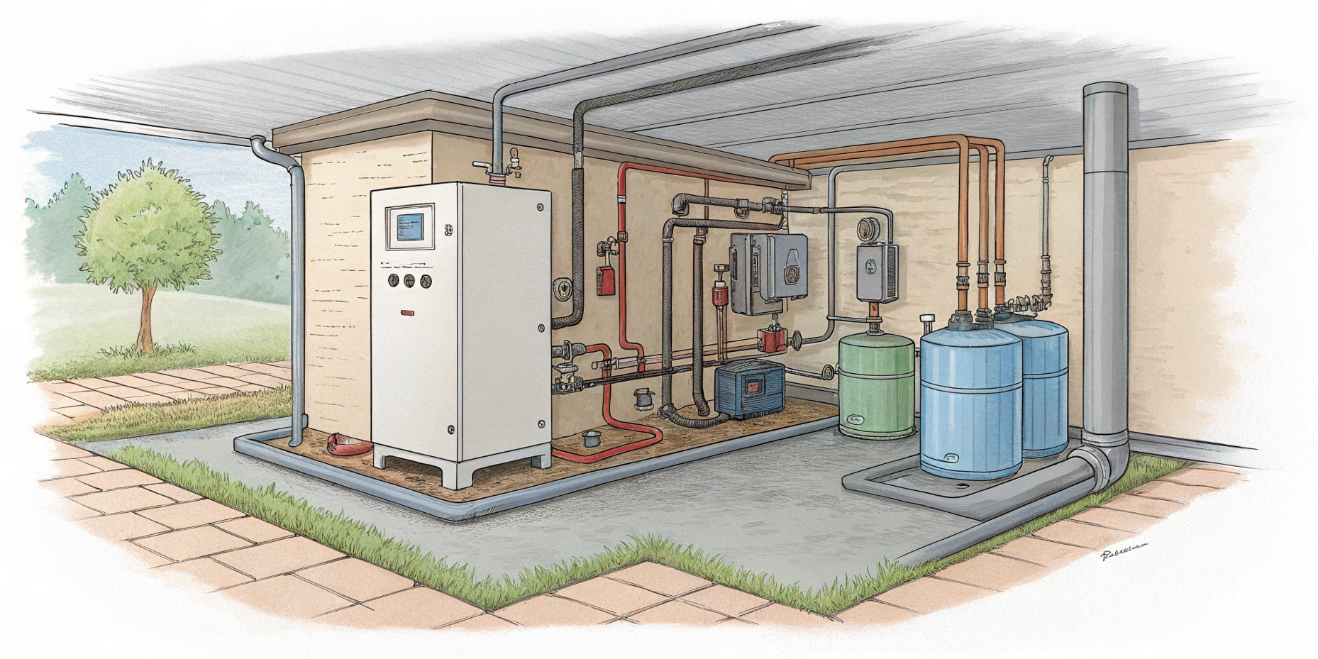 Сколько стоит тепловой насос под ключ