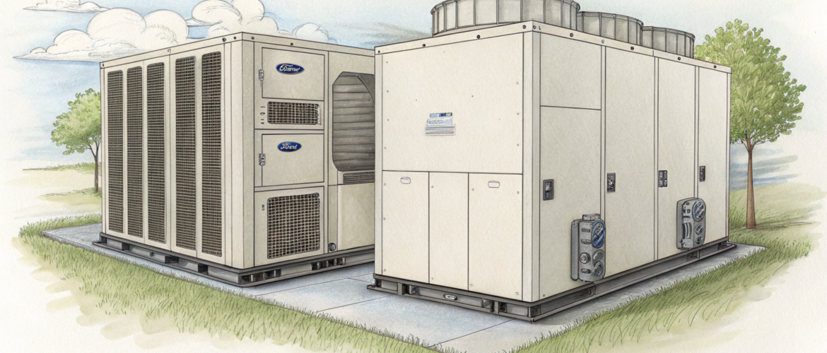 Сравнение чиллеров Carrier и Thermocold