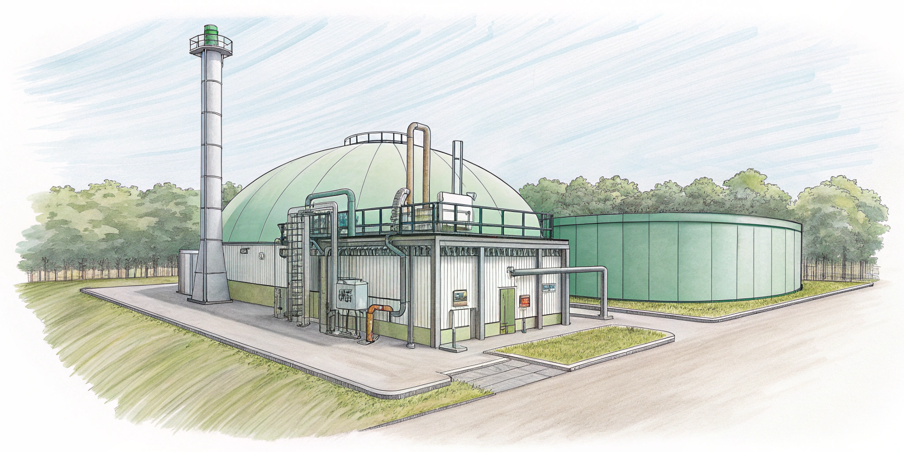 Технологии производства биогаза