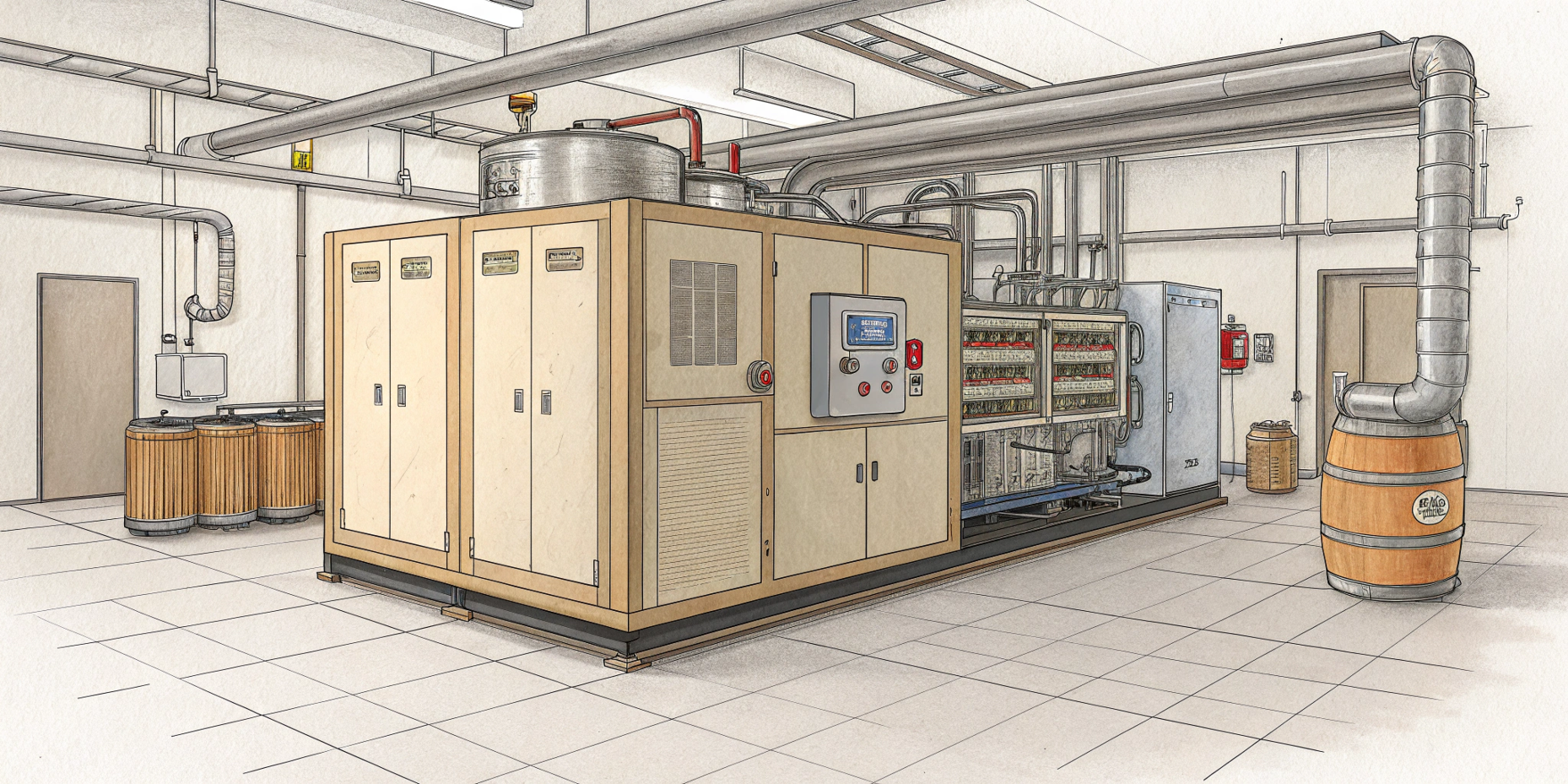 Устройство гликолевого охладителя: от резервуара до крана