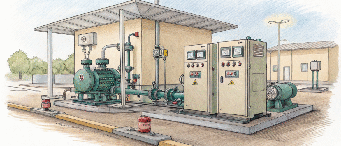 Автоматика для насосной станции