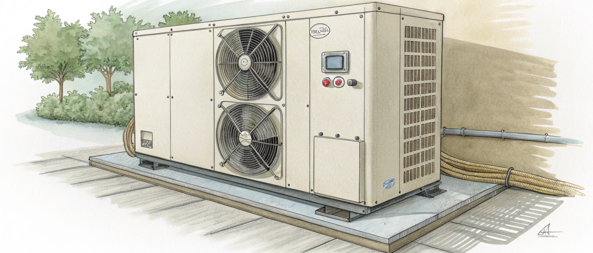 Компрессорно-конденсаторный блок, что это? Объясняем простыми словами