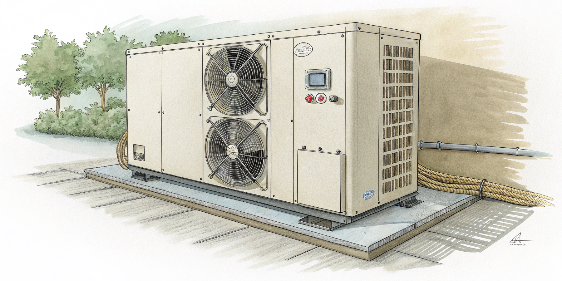 Компрессорно-конденсаторный блок, что это? Объясняем простыми словами