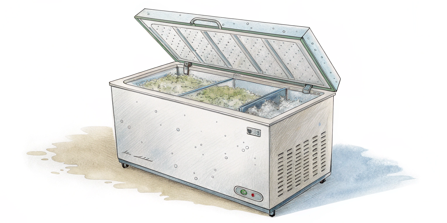 Как очистить заплесневелый льдогенератор?