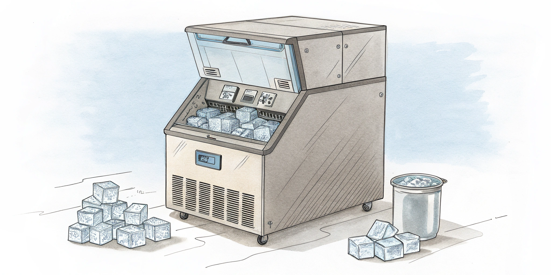 Як правильно очистити льодогенератор?