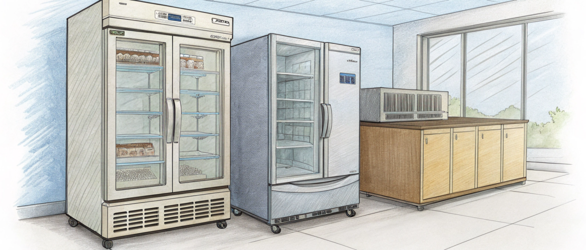 Какое холодильное оборудование используется в торговых предприятиях?