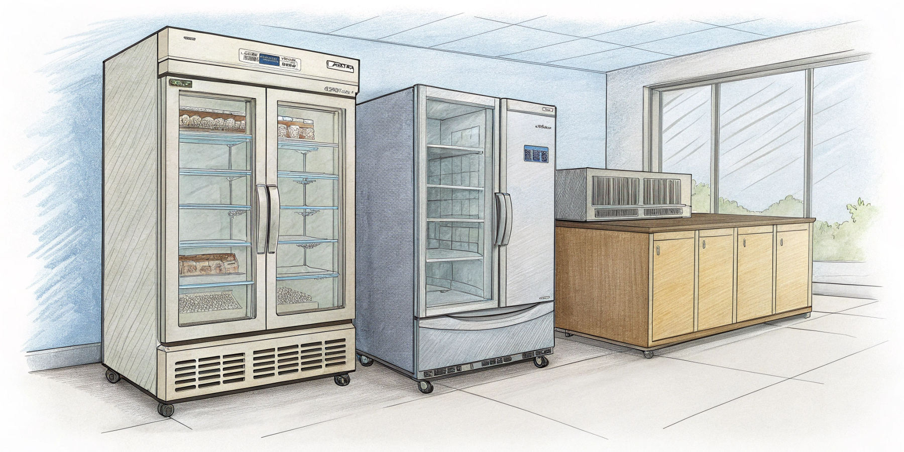 Яке холодильне обладнання використовується в торговельних підприємствах?