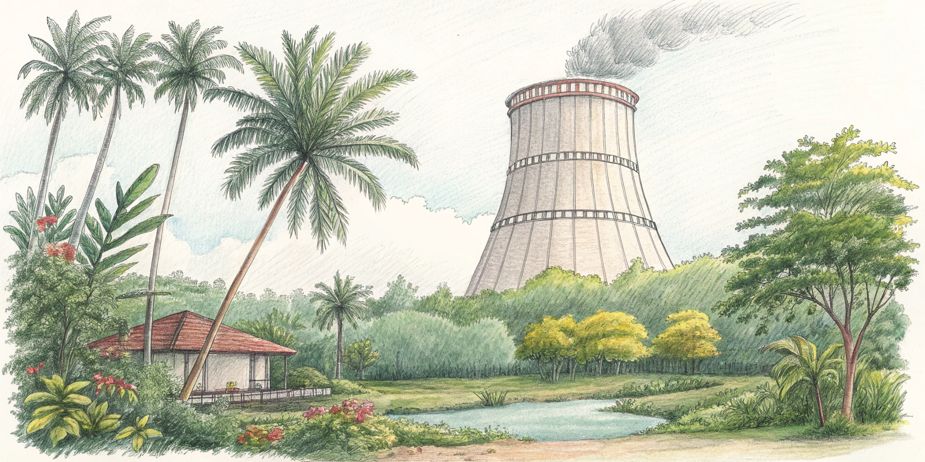 Какой тип или конфигурация градирен лучше всего подходят для тропического климата?