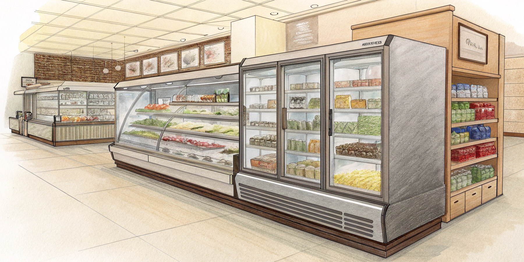 Критерии выбора холодильного оборудования для магазина