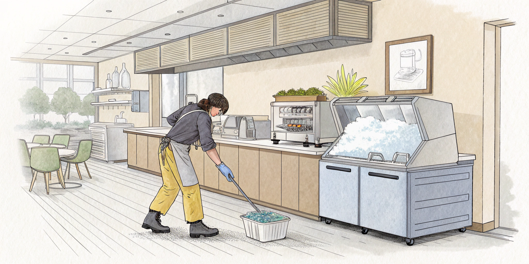 Пошаговая инструкция по очистке заплесневелого льдогенератора