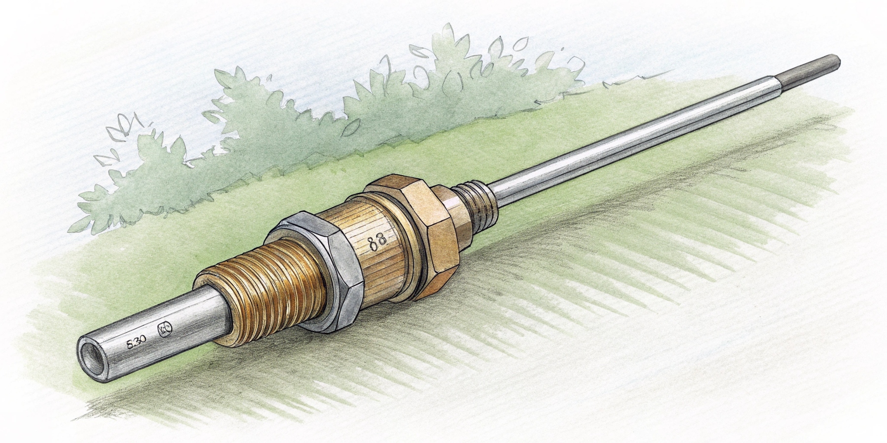 Датчик температуры для электронного термометра