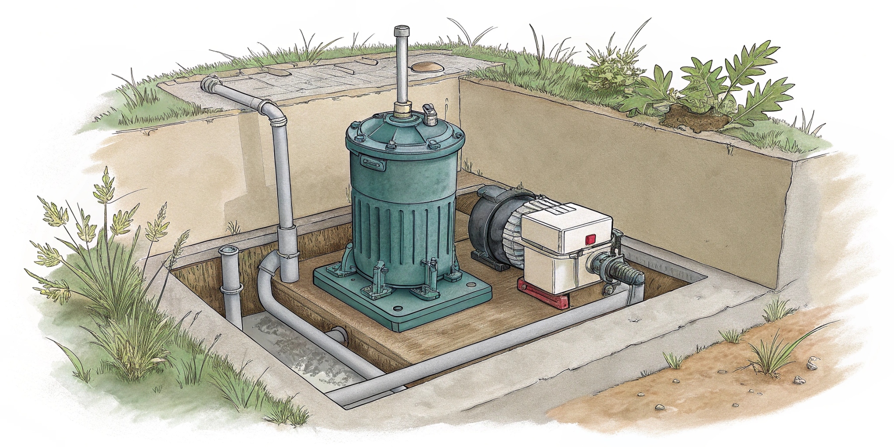 Как выбрать насос для выгребных ям