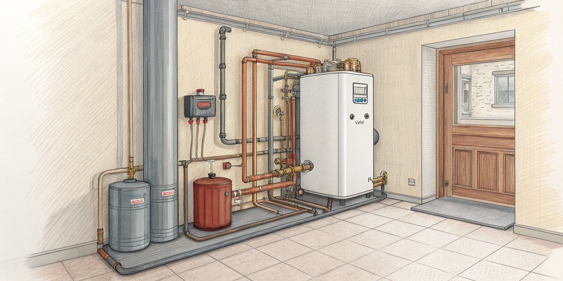 От чего зависит коэффициент полезного действия теплового насоса