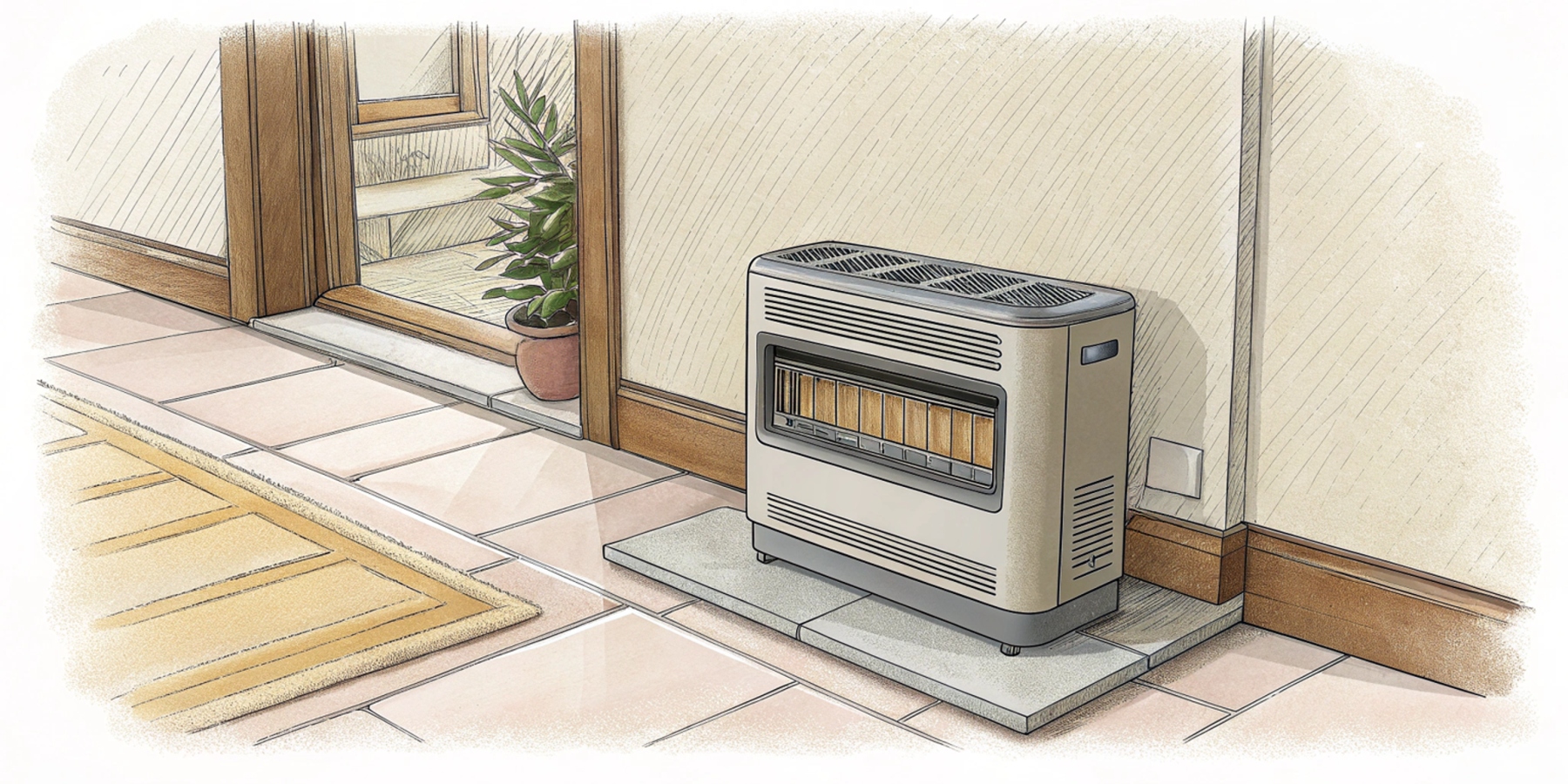 Устройство газового конвектора: главные элементы системы