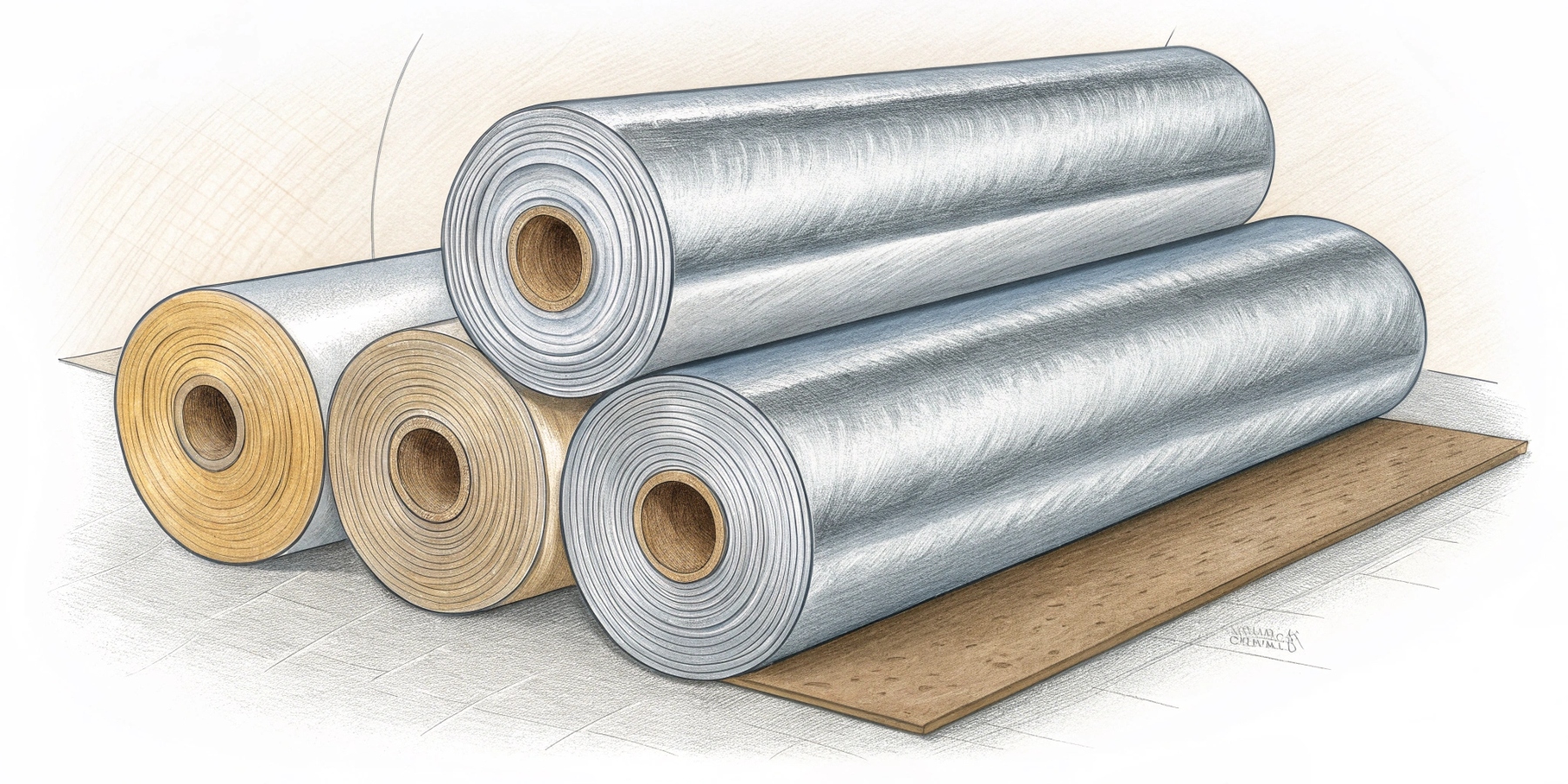 Виды и особенности фольгированного утеплителя