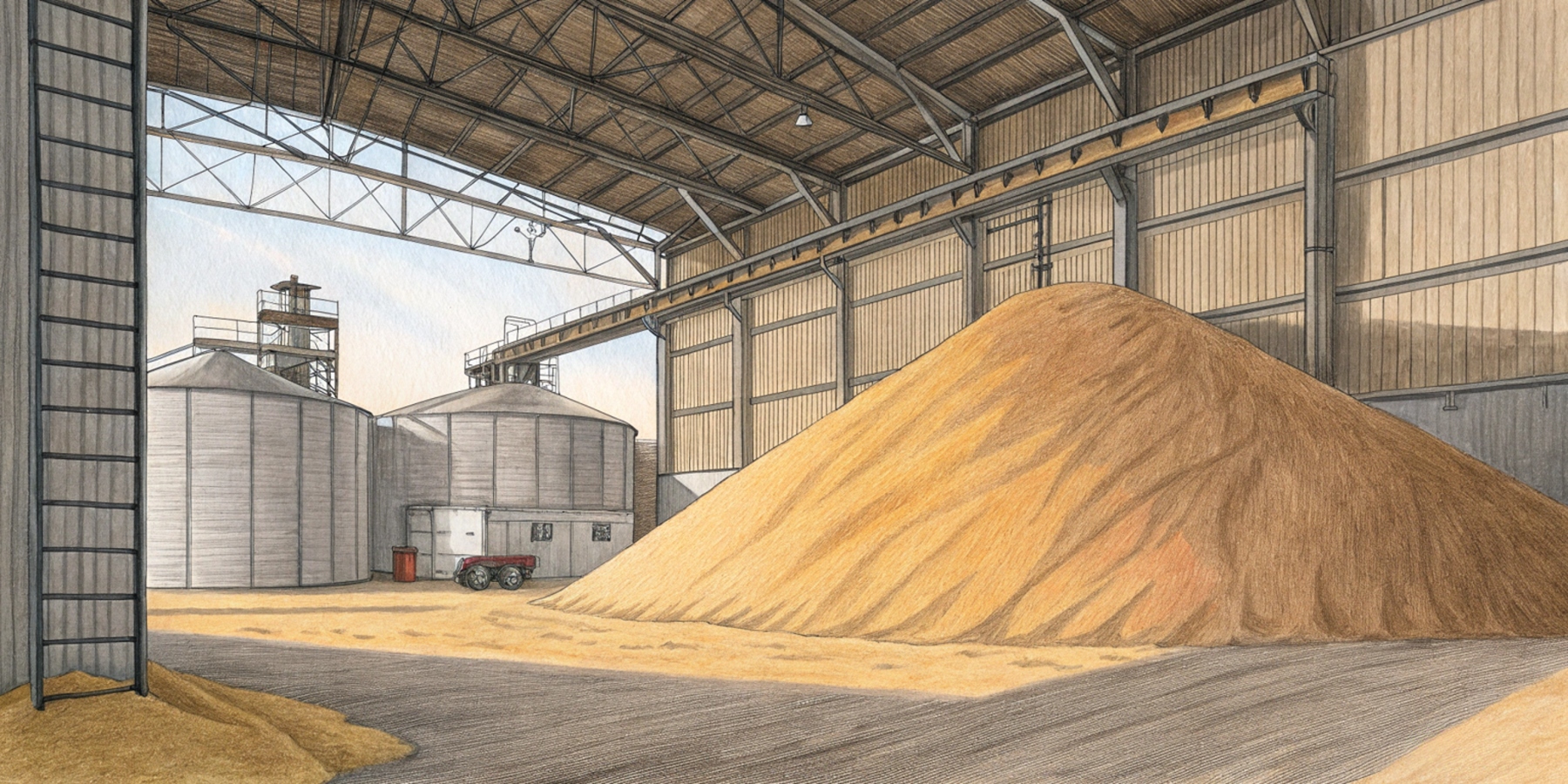 Де зберігається зерно