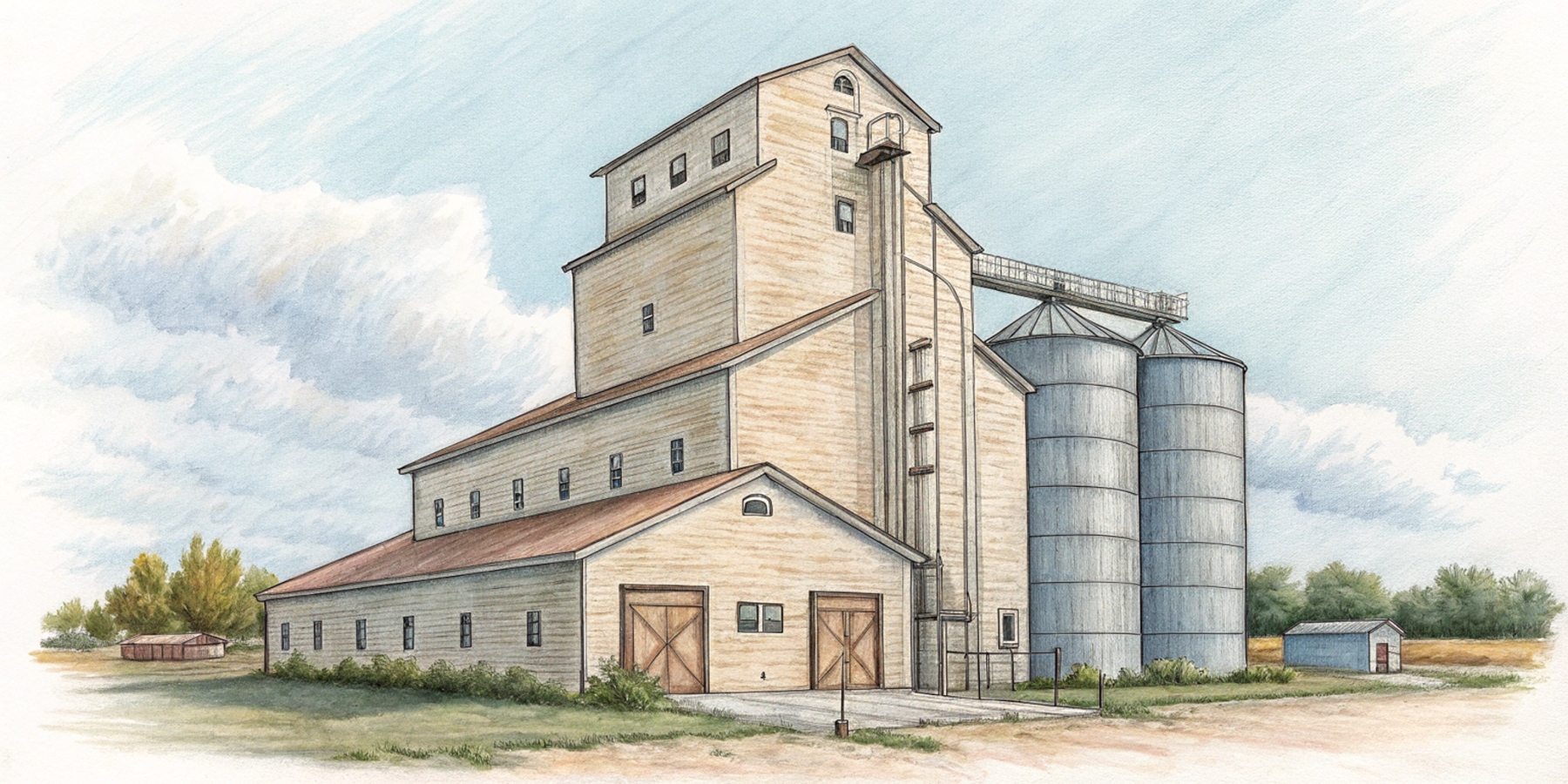 Элеваторы – главные способы хранения зерна в Украине