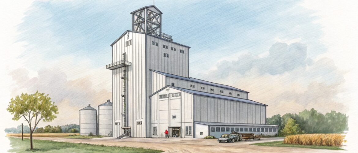 Как хранится зерно в элеваторе