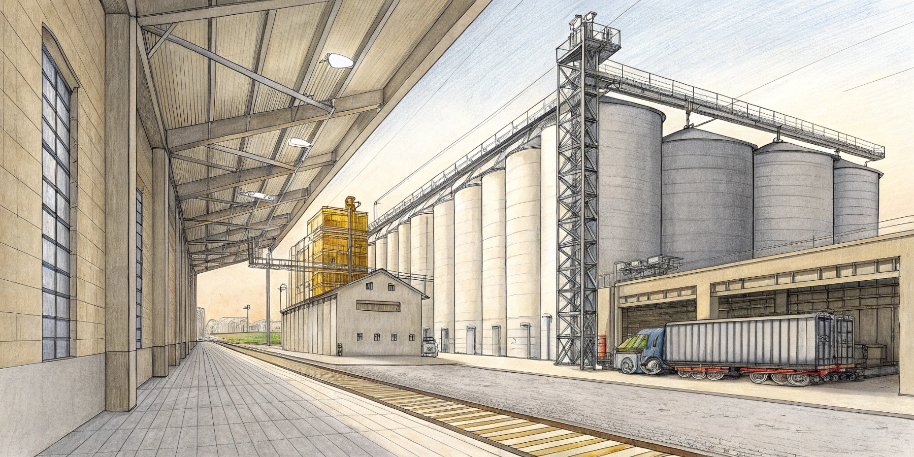 Конструктивные особенности зерновых элеваторов