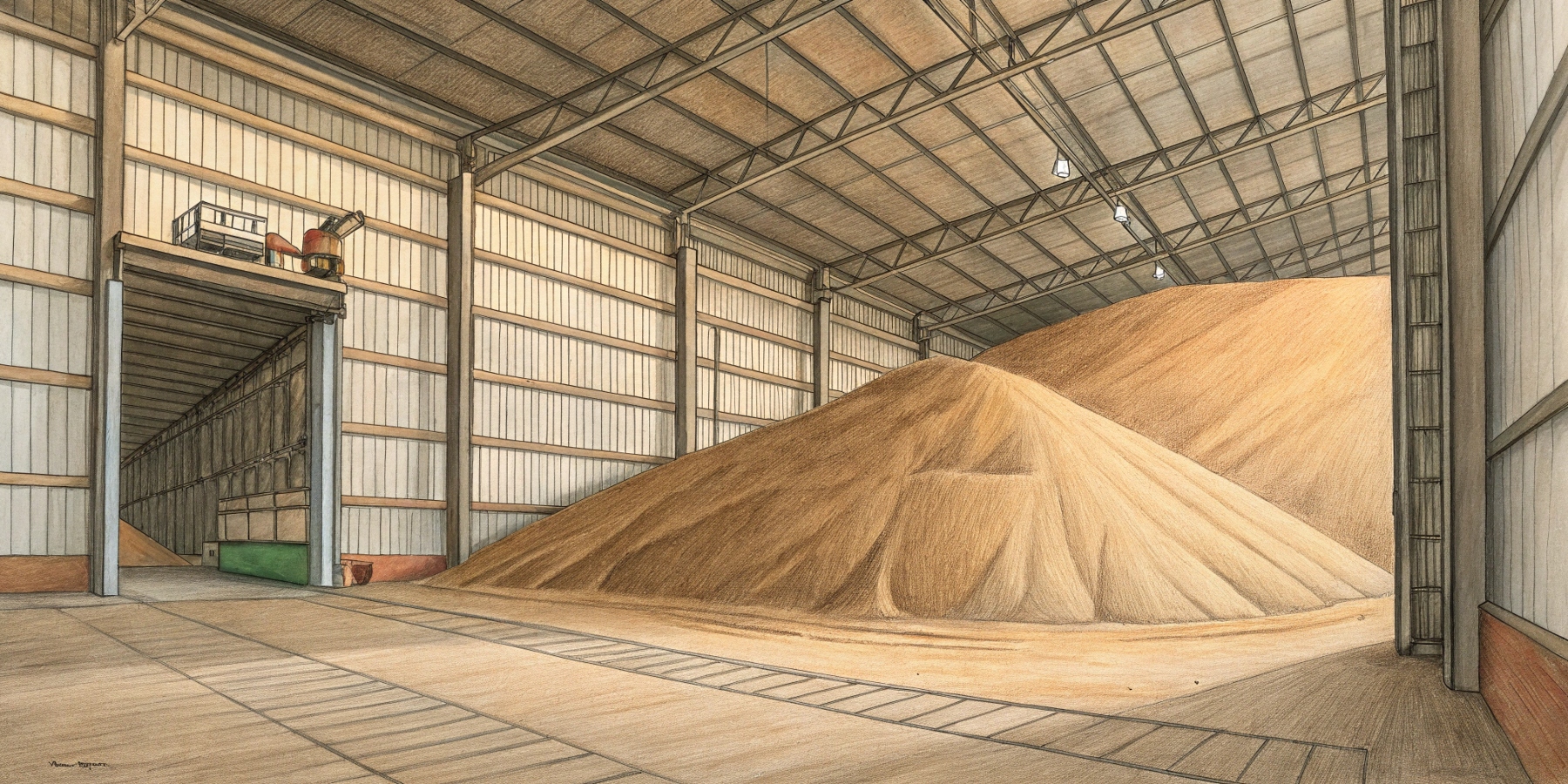 Новые технологии в зерновых хранилищах