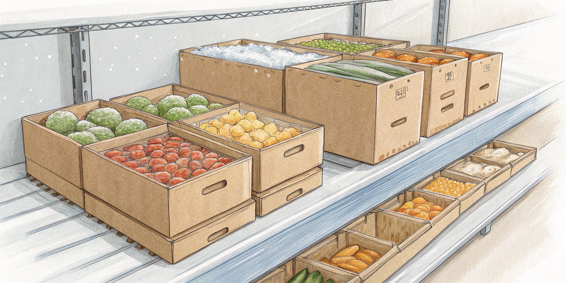 Основные температурные режимы заморозки продуктов