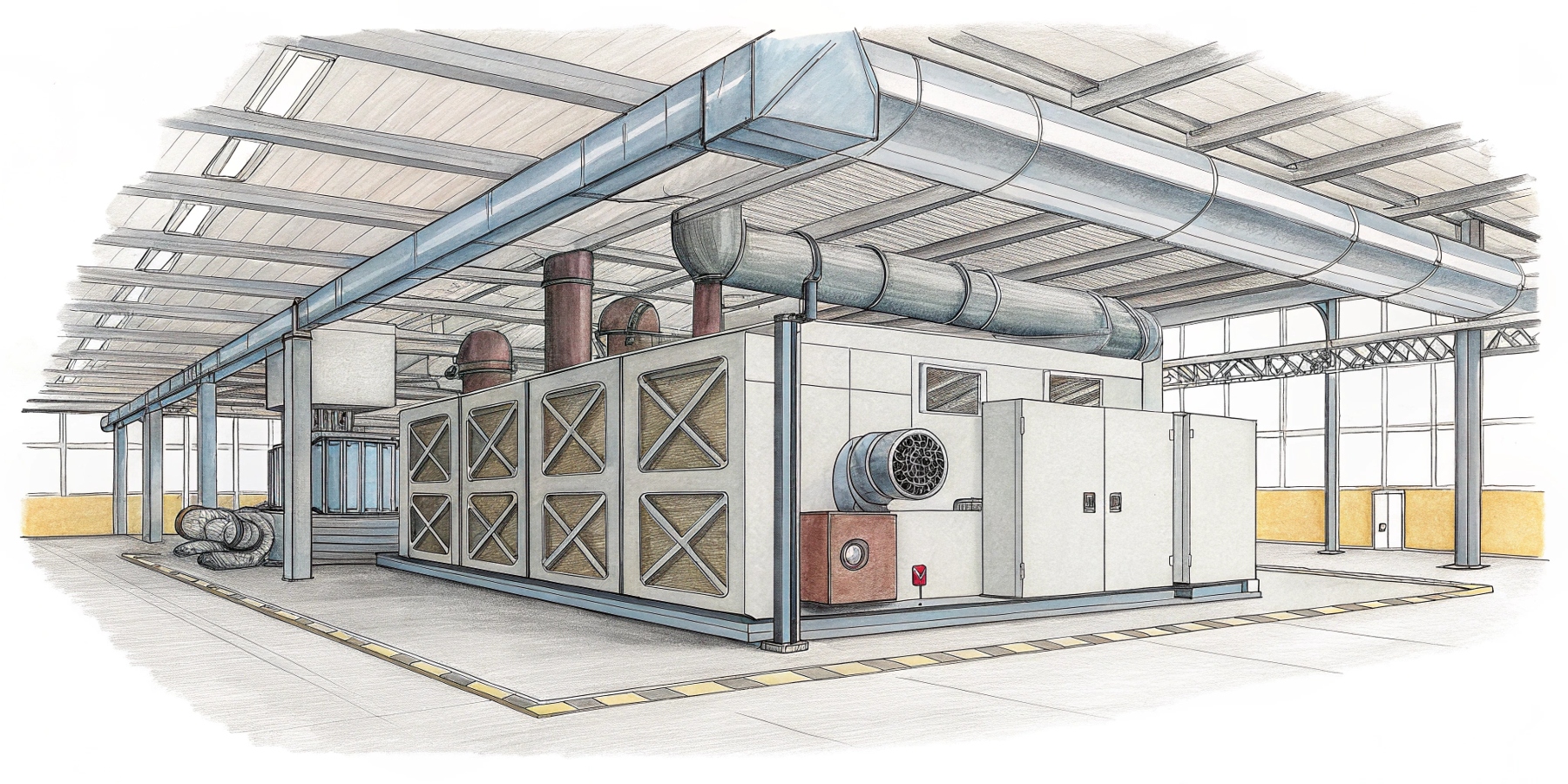 Принцип работы приточно-вытяжной системы