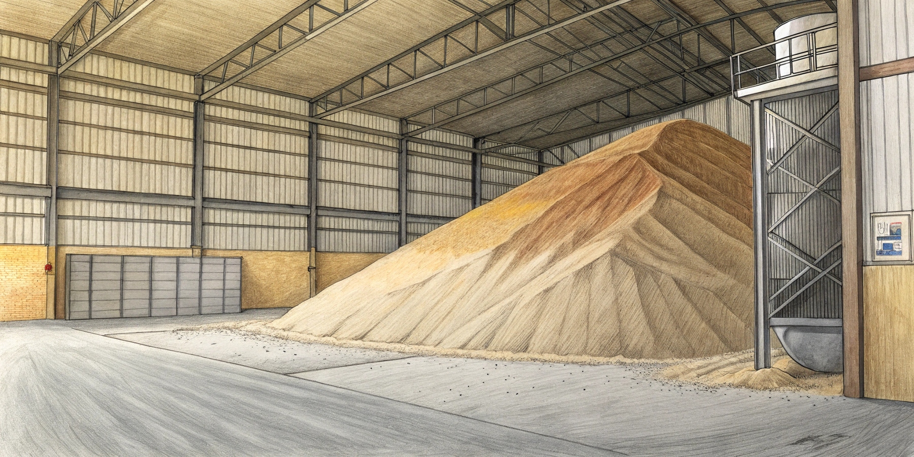 Системы охлаждения зерна в промышленных масштабах