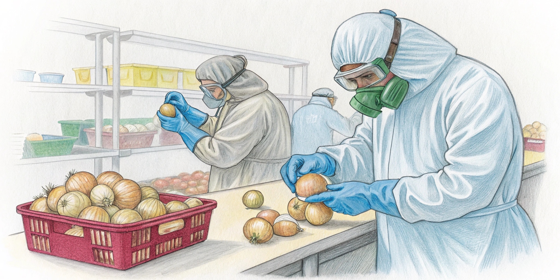 Сушка лука как основа качественного хранения