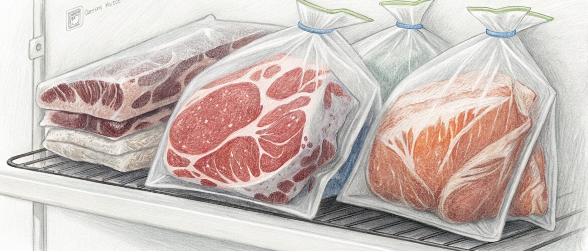 Товарное соседство замороженных продуктов