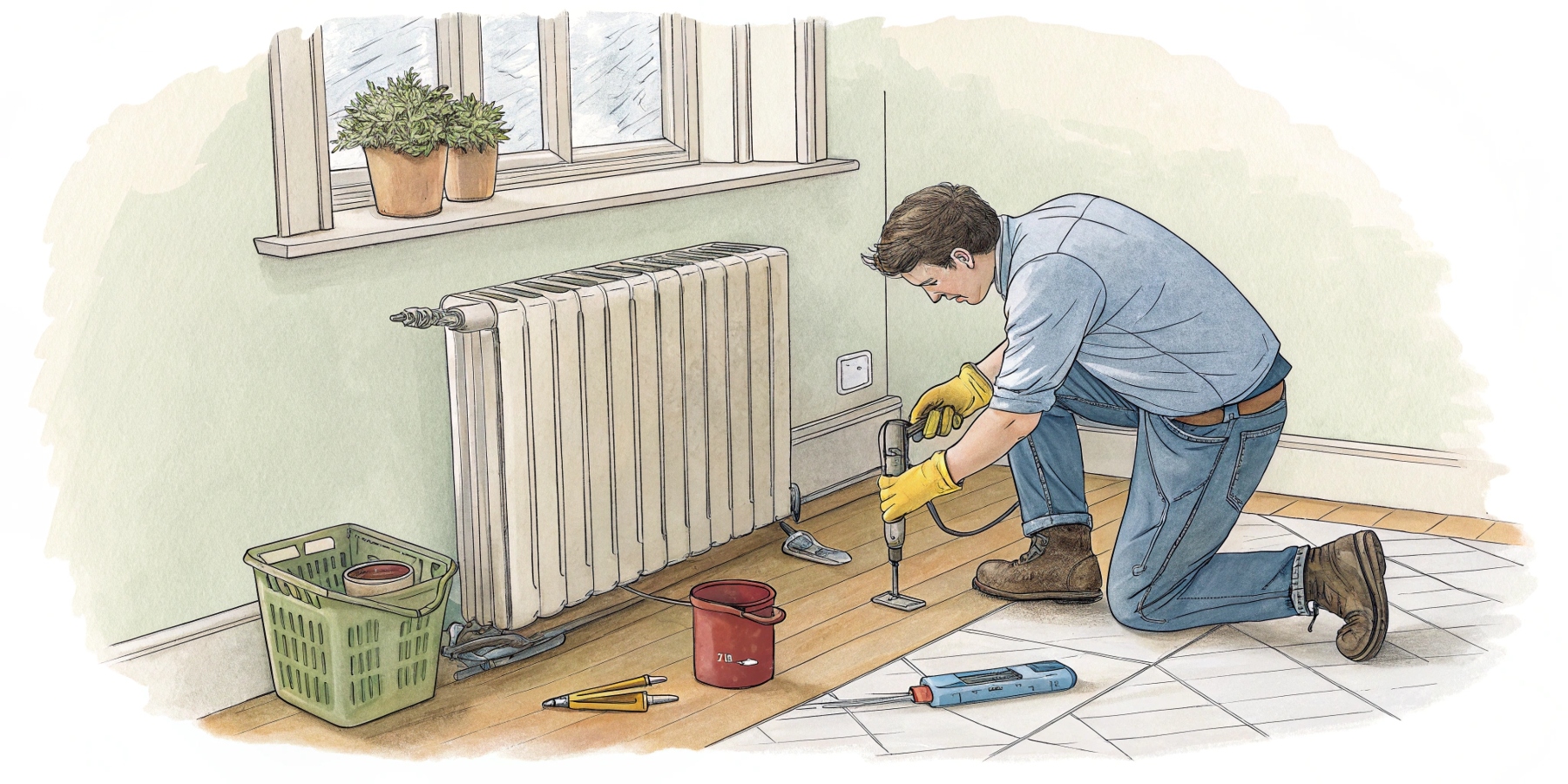 Чем промыть систему отопления в частном доме и не повредить трубы