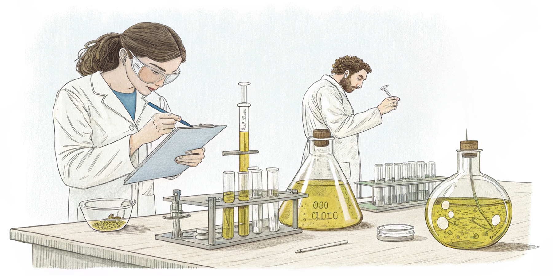 Измерение и применение плотности подсолнечного масла