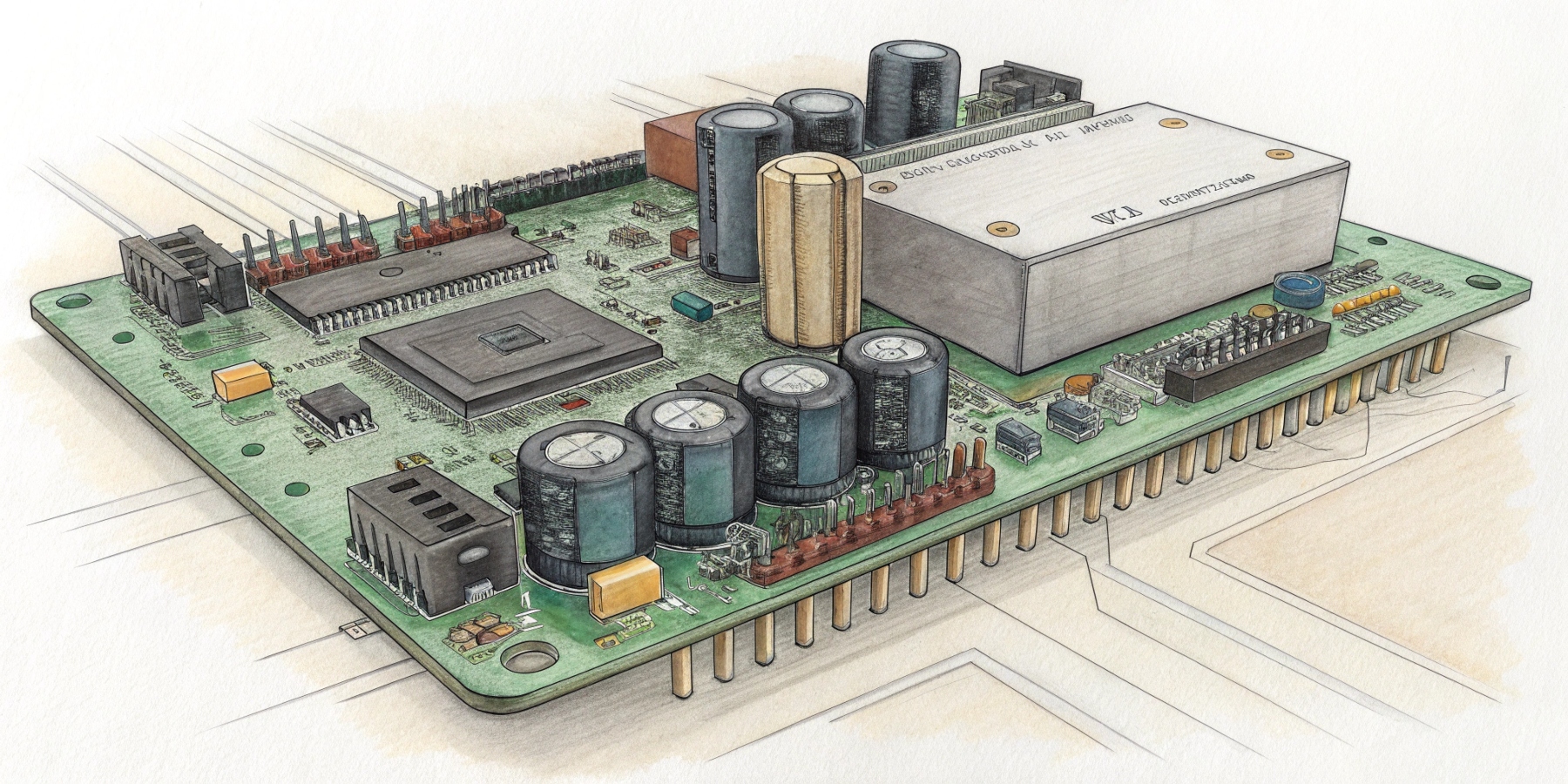 Какие существуют типы конденсаторов по диэлектрику