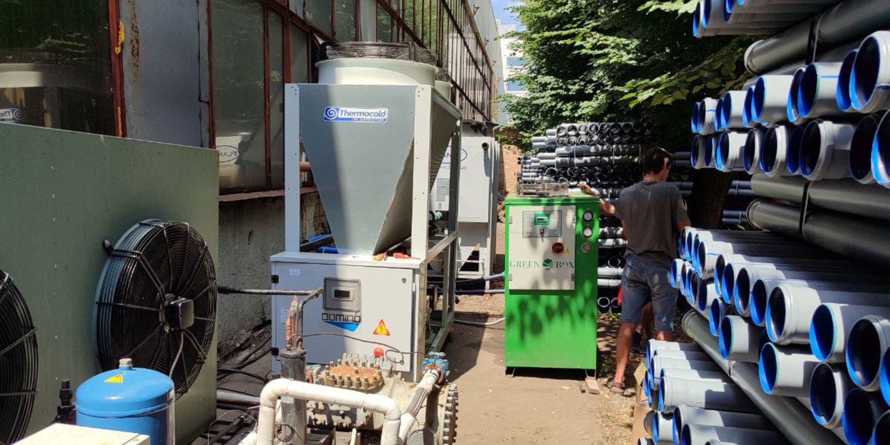 чиллер для экструдера цена