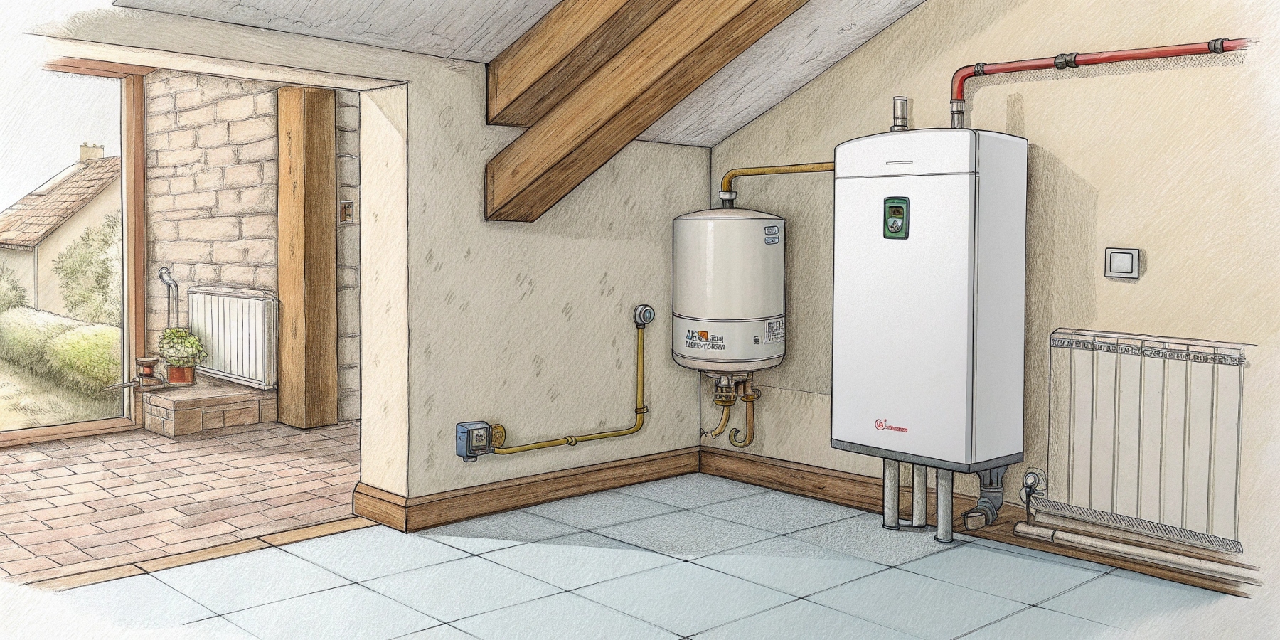 Давление в расширительном бачке двухконтурного котла